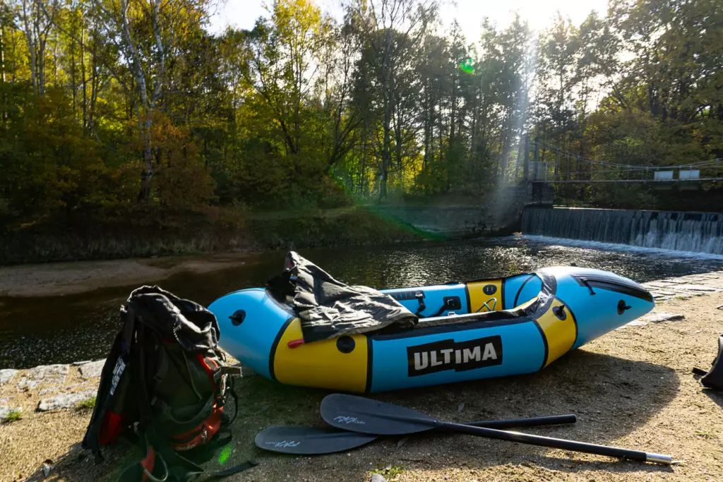 Packraft Tramp na Lužnici