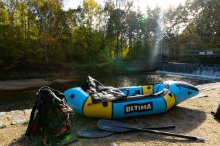 Packraft Tramp na Lužnici