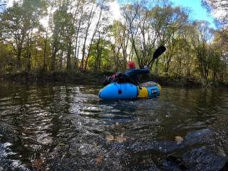 Packraft Tramp na Lužnici