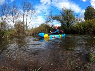 Packraft Tramp na Lužnici